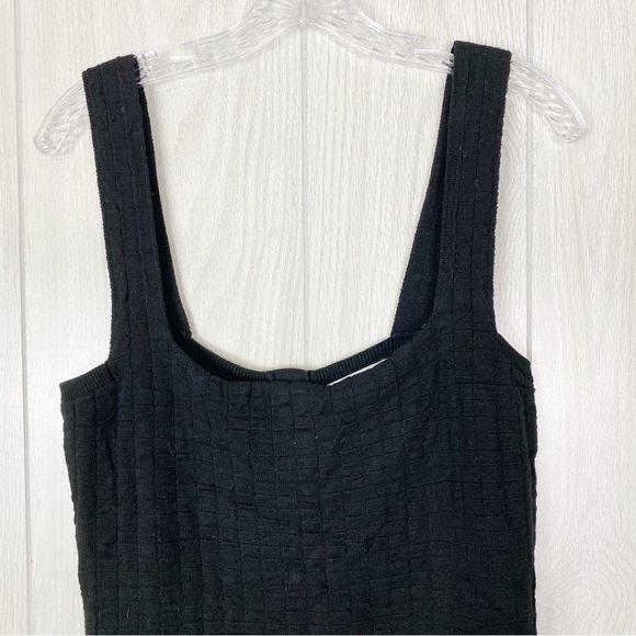 Free People Beach | Black Short & Sweet Mini Dress Size Medium - Picture 4 of 12